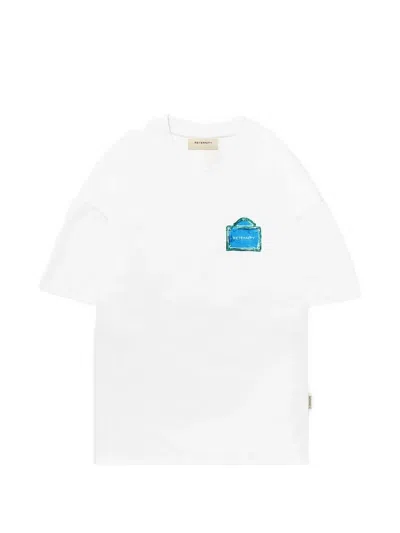 Reternity Le Signe Graphic-print T-shirt In White