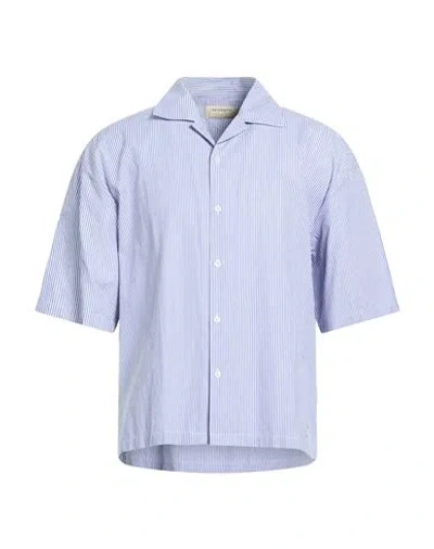 Reternity Man Shirt Blue Size L Cotton