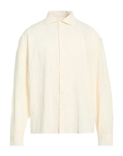 Reternity Pompeii X Retrnity Man Shirt Ivory Size Xl Cotton In Yellow