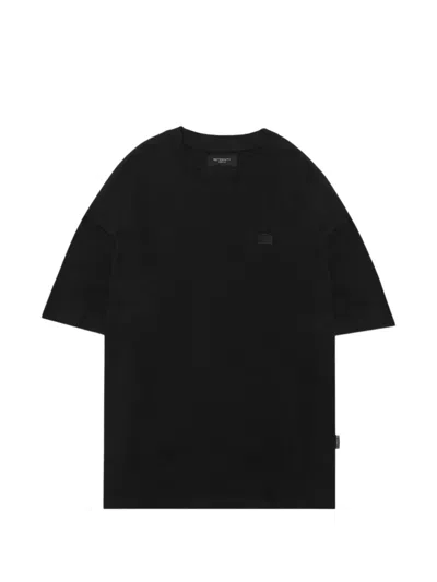 Reternity Signe Logo-patch T-shirt In Black