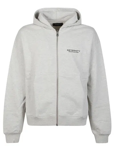 Reternity Zip-up Hoodie In White