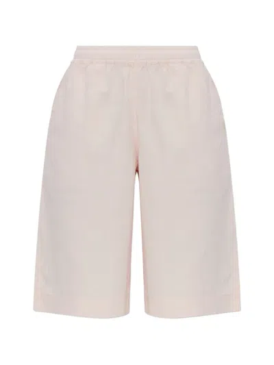 Rethinkit Studios Dayflow Striped Shorts In Pink