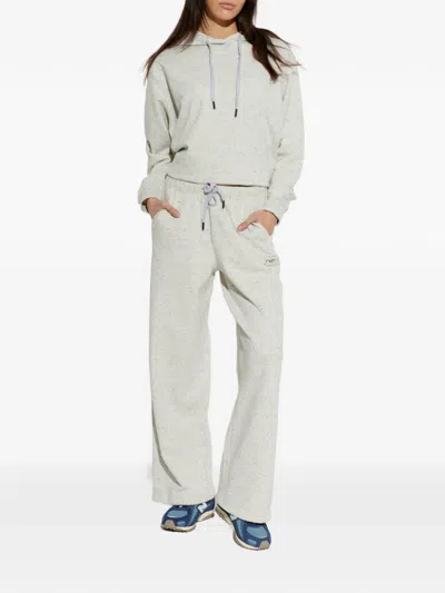 Rethinkit Studios Drawstring Label Trousers In Gray