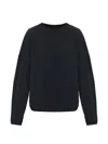 Rethinkit Studios Drawstring Long-sleeve Knitwear In Black