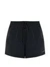 Rethinkit Studios Drawstring Shorts In Black