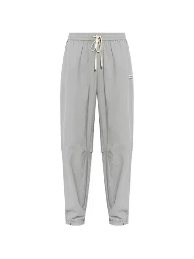 Rethinkit Studios Drawstring Track Pants In Gray