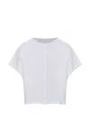 Rethinkit Studios Exposed-seam T-shirt In White
