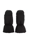 Rethinkit Studios Logo-detail Mittens In Black