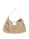 Rethinkit Studios Logo-embroidered Shoulder Bag In Neutral