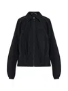 Rethinkit Studios Logo-print Zip-up Jacket In Black