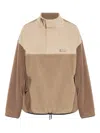 Rethinkit Studios Polar Fleece Campfire Sweatshirt In Brown