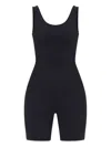 Rethinkit Studios Scoop-neck Bodysuit In Black