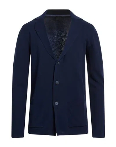 Retois Man Blazer Navy Size Xxl Cotton In Blue