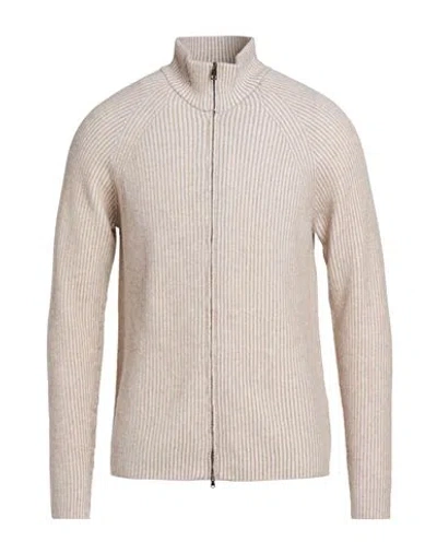Retois Man Cardigan Beige Size Xl Wool, Polyamide