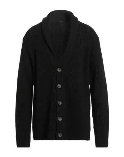 Retois Man Cardigan Black Size Xxxl Merino Wool