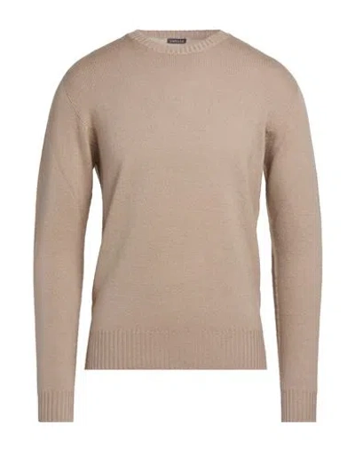 Retois Man Sweater Beige Size L Merino Wool In Neutral