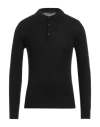 Retois Man Sweater Black Size S Merino Wool In Black