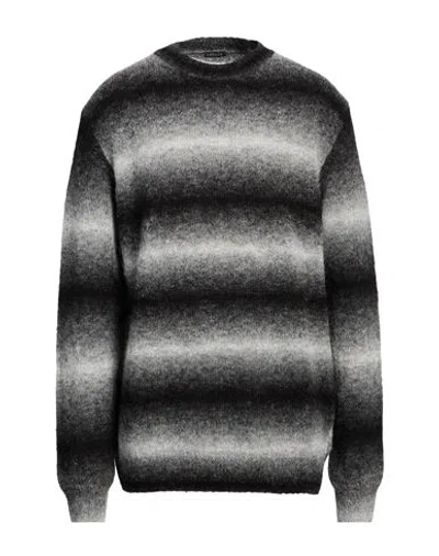 Retois Man Sweater Black Size Xxxl Alpaca Wool, Polyester