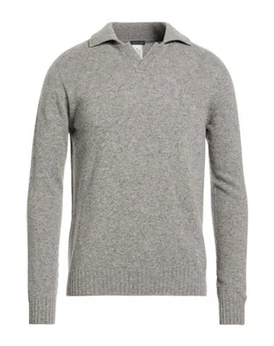 Retois Man Sweater Grey Size Xxl Wool, Polyamide In Gray