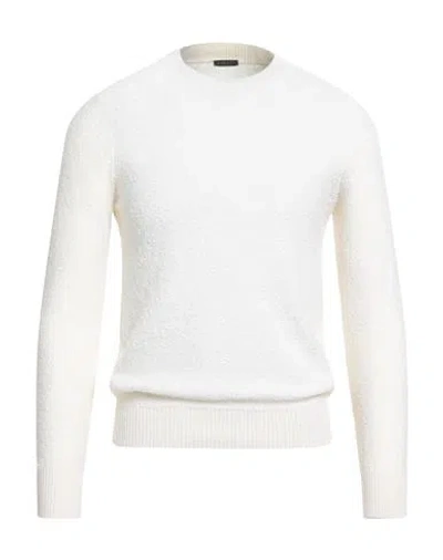 Retois Man Sweater Ivory Size M Wool, Polyamide