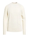 Retois Man Sweater Ivory Size Xl Merino Wool