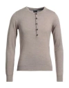 Retois Man Sweater Light Brown Size M Merino Wool, Acrylic In Beige