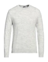 Retois Man Sweater Light Grey Size Xxxl Acrylic, Merino Wool, Alpaca Wool