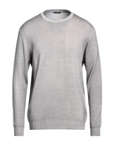 Retois Man Sweater Light Grey Size Xxxl Merino Wool In Gray