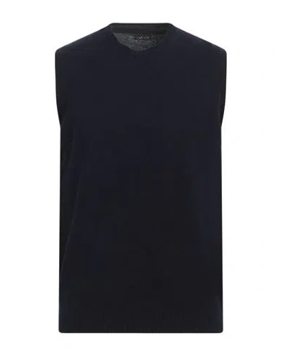 Retois Man Sweater Midnight Blue Size M Virgin Wool