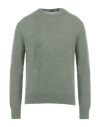 Retois Man Sweater Sage Green Size M Acrylic, Merino Wool, Alpaca Wool