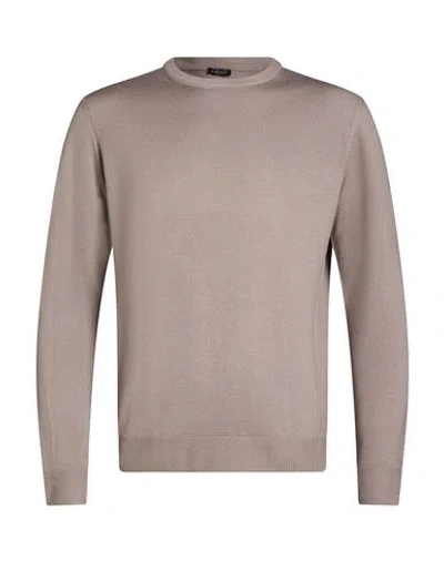 Retois Man Sweater Taupe Size Xxxl Merino Wool In Brown