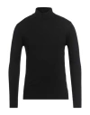 Retois Man Turtleneck Midnight Blue Size L Merino Wool In Black