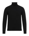 Retois Man Turtleneck Black Size M Wool, Polyamide