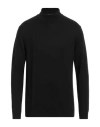 Retois Man Turtleneck Black Size S Merino Wool