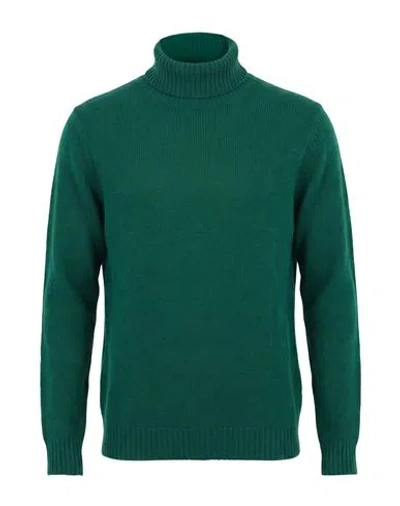 Retois Man Turtleneck Green Size S Wool, Polyamide