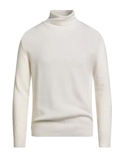 Retois Man Turtleneck Ivory Size Xxxl Merino Wool In White