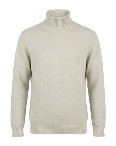 Retois Man Turtleneck Light Green Size Xxl Wool, Polyamide In Neutral
