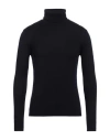 Retois Man Turtleneck Midnight Blue Size L Merino Wool
