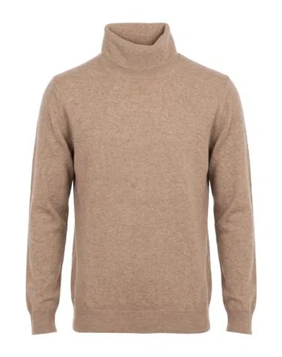 Retois Man Turtleneck Sand Size Xxl Virgin Wool In Neutral