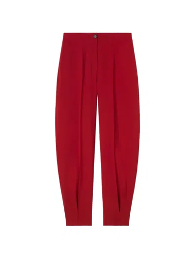 Retori Barrel-fit Trousers In Red