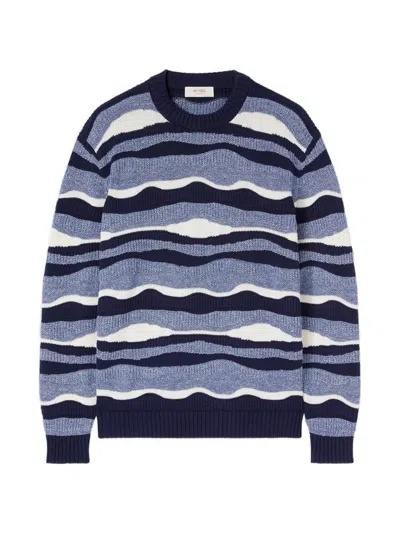 Retori Crew-neck Sweater In Blue
