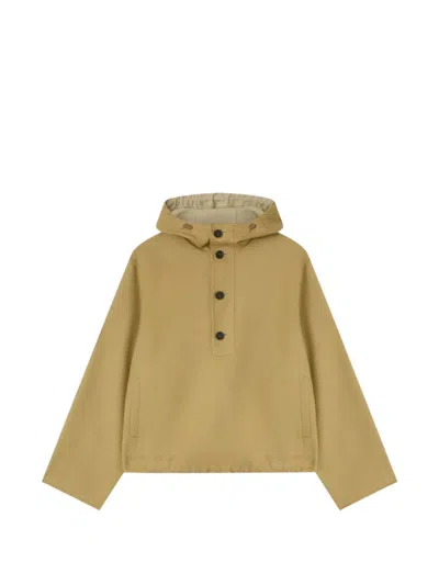 Retori Double Wool Hoodie In Neutral