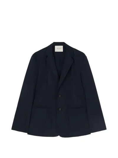 Retori Embroidered Single-breasted Blazer In Black