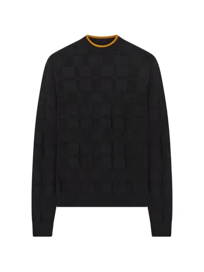 Retori Fine-knit Long-sleeve Top In Black