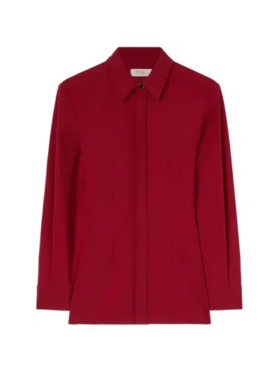 Retori Fitted Shirt In Red