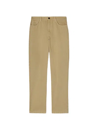 Retori Five-pocket Denim Jeans In Brown