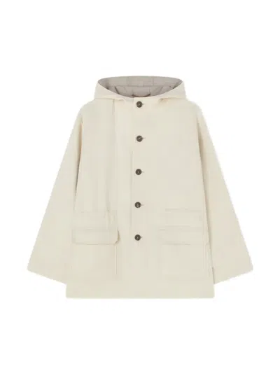 Retori Hooded Reversible Parka In Neutral