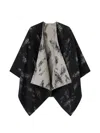 Retori Jacquard Double-face Cape In Multi