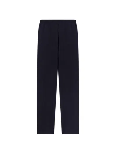 Retori Knitted Straight-leg Trousers In Blue