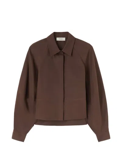Retori Long-sleeve Shirt In Brown